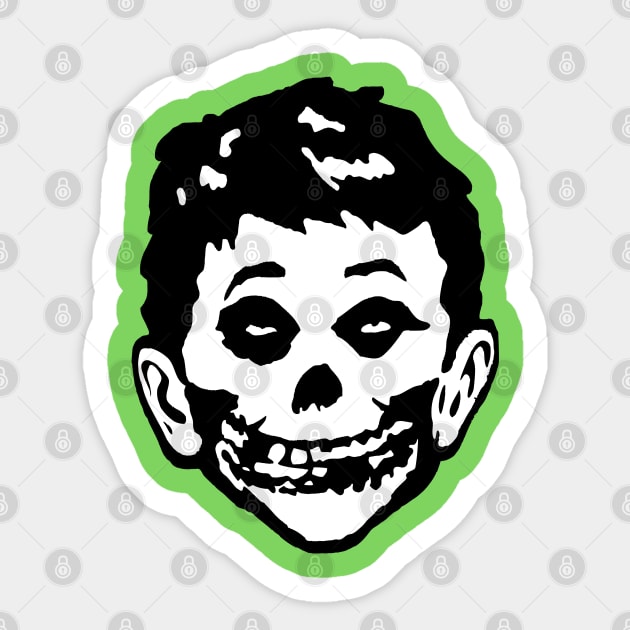 Mad Misfits Re-make Green Hell Ver. Sticker by chilangopride